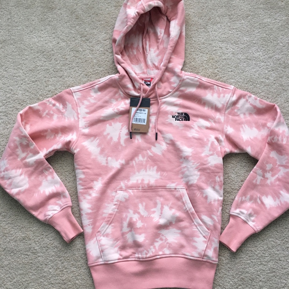 NWT The North Face pink hoodie